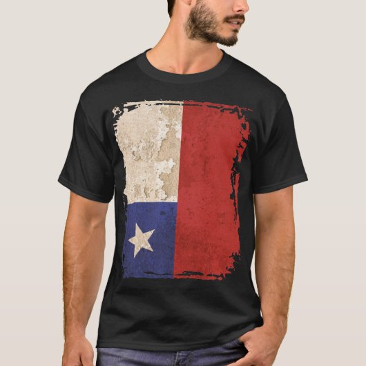 Chileense vlag t-shirt (Voorkant)
