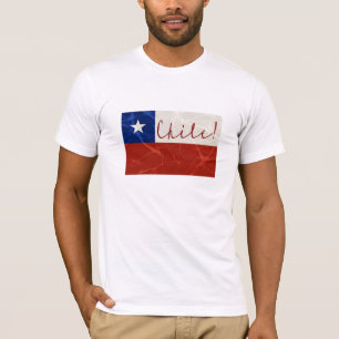 Chileense vlag t-shirt