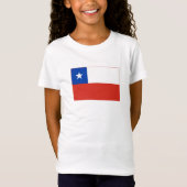 Chileense vlag t-shirt (Voorkant)