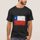 Chileense vlag t-shirt (Voorkant)