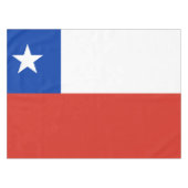 Chileense vlag tafelkleed (Voorkant (Horizontaal))
