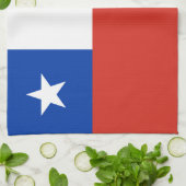 Chileense vlag theedoek (Gevouwen)
