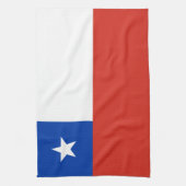 Chileense vlag theedoek (Verticaal)