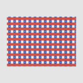 Chileense vlag tissuepapier (Voorkant)