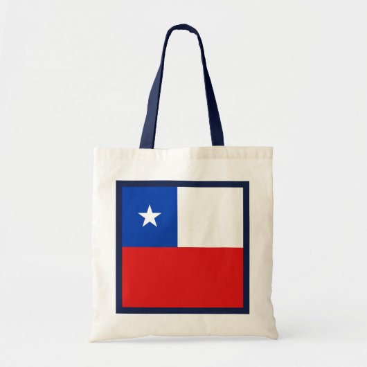 Chileense vlag tote bag (Voorkant)