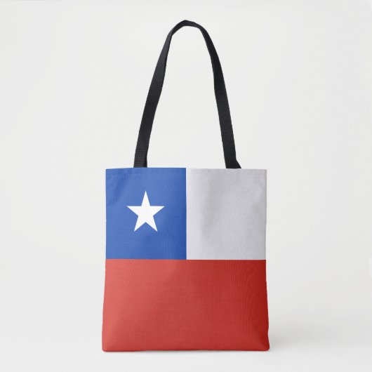 Chileense vlag tote bag (Voorkant)