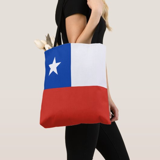Chileense vlag tote bag (Dichtbij)