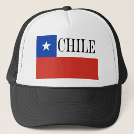 Chileense vlag trucker pet