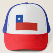 Chileense vlag trucker pet (Voorkant)