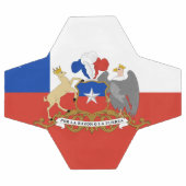 Chileense vlag voetbal (Enkel)