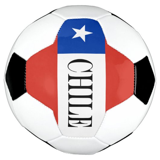 Chileense vlag voetbal (Gedraaid)