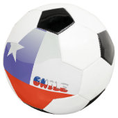 Chileense vlag voetbal (Drie kwart)