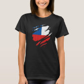 Chileense vlag Zuid-Amerika Chileanos Chilenos Chi T-shirt (Voorkant)