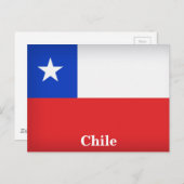  Chileense vlagtoerisme Briefkaart (Voorkant / Achterkant)