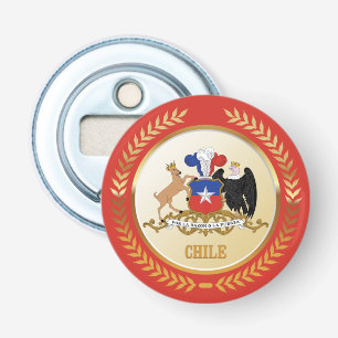 Chileense wapenstilstand button flesopener