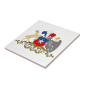 Chileense wapenstilstand tegeltje (Zijkant)