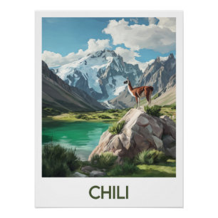 Chileense weergave perfect poster