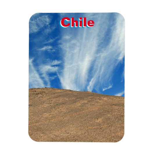 Chileense wolken magneet (Verticaal)