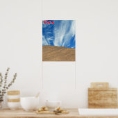 Chileense wolken poster (Keuken)