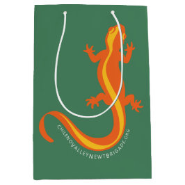 Chileno Valley Newt Brigade geschenktas - groen Medium Cadeauzakje