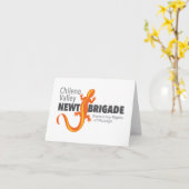 Chileno Valley Newt Brigade Kaart (Gele Bloem)