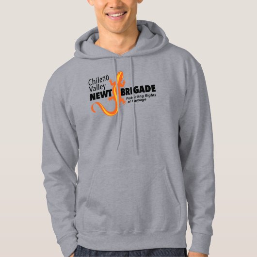 Chileno Valley Newt Brigade Logo Hoodie (Voorkant)