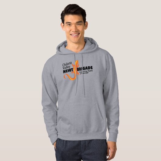 Chileno Valley Newt Brigade Logo Hoodie (Voorkant volledig)