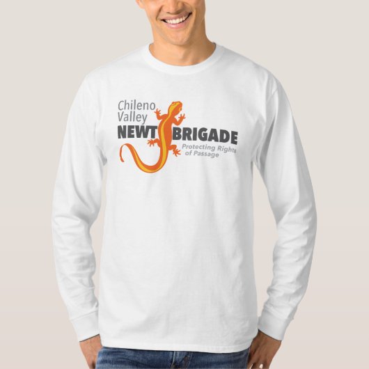 Chileno Valley Newt Brigade Logo T-shirt (Voorkant)