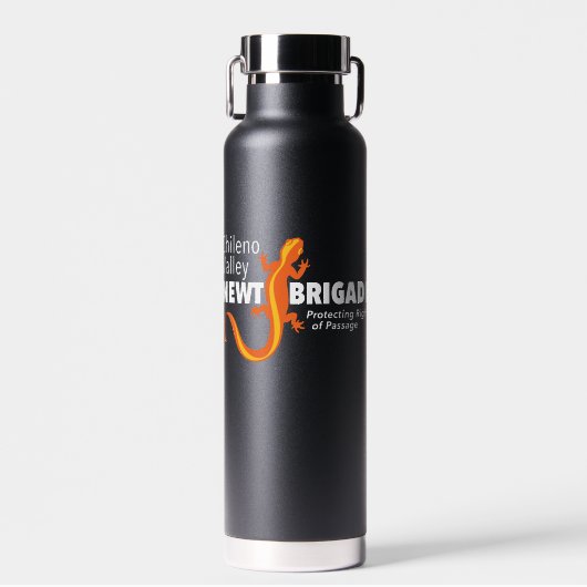 Chileno Valley Newt Brigade logo waterfles (Voorkant)