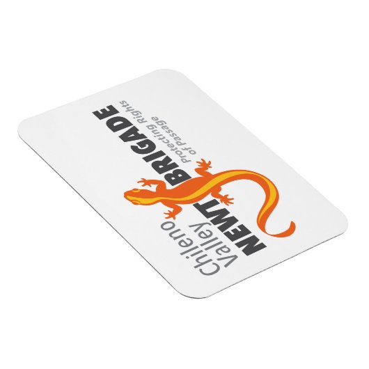 Chileno Valley Newt Brigade Magneet (Rechterzijde)