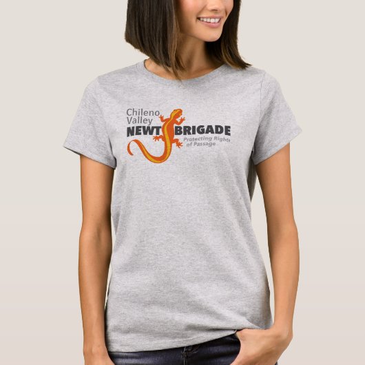 Chileno Valley Newt Brigade T-shirt voor dames (Voorkant)