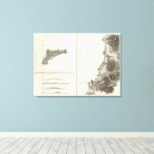 Chili 11 canvas afdruk (Insitu (Houten vloer))