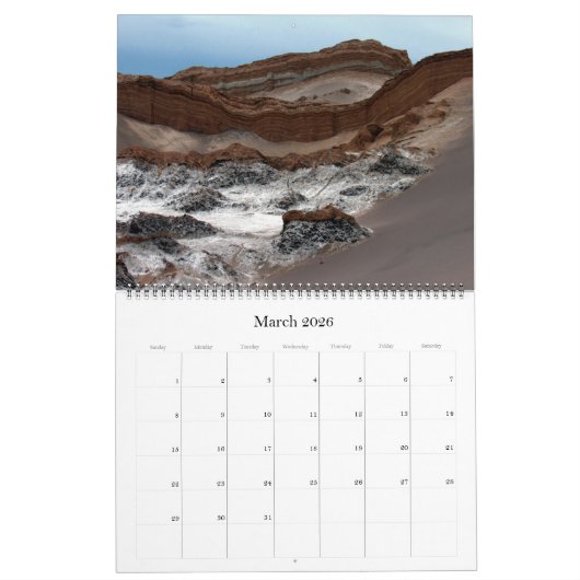 Chili 2026 Groot Kalender (Mar 2026)