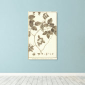 Chili 9 canvas afdruk (Insitu (Houten vloer))