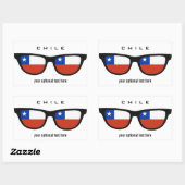 Chili - aangepaste stickers (Vel)