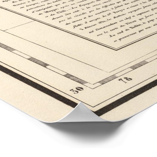 Chili Argentinië 29 Poster (Hoek)