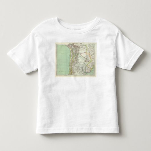 Chili, Argentinië Kinder Shirts (Voorkant)