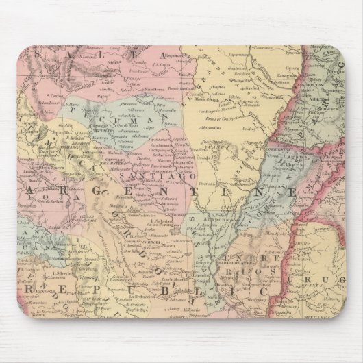 Chili, Argentinië, Paraguay en Uruguay Muismat (Voorkant)