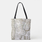 Chili, Argentinië, Zuid-Amerika Tote Bag (Achterkant)