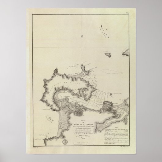 Chili Atlas Map Poster (Voorkant)