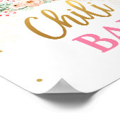 Chili Bar Nutkraker Ballerina Girl Food Table Poster (Hoek)