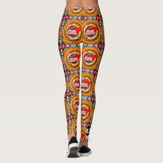 Chili Bowl Leggings (Achterkant)
