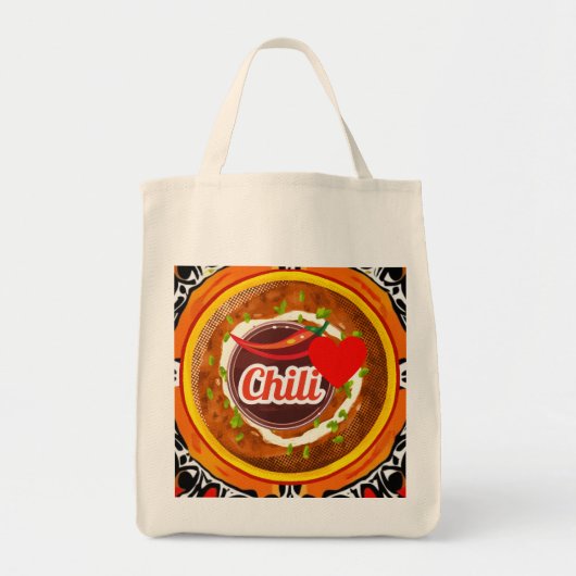 Chili Bowl Tote Bag (Voorkant)