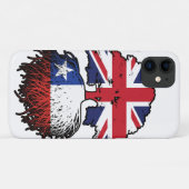 Chili - Brits - Brits - Bergoldvlag Case-Mate iPhone Case (Achterkant (horizontaal))