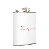 Chili Capsaicine Molecular Chemical Formule Heupfles (Rechts)