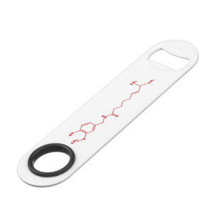 Chili Capsaicine Molecular Chemical Formule Speed Flessenopener