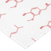 Chili Capsaicine Molecular Chemical Formule Tafelkleed (Gekanteld)