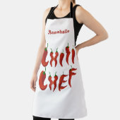 Chili Chef personaliseert Long Apron Schort (Insitu)