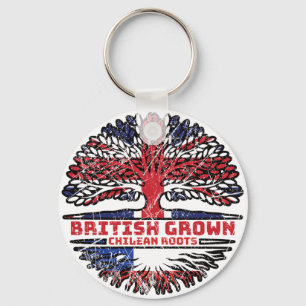 Chili Chileens Verenigd Koninkrijk Brits - boomsta Sleutelhanger