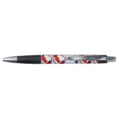 Chili Chileense Vlag Getegeld Gepersonaliseerd Pen (Achterkant)